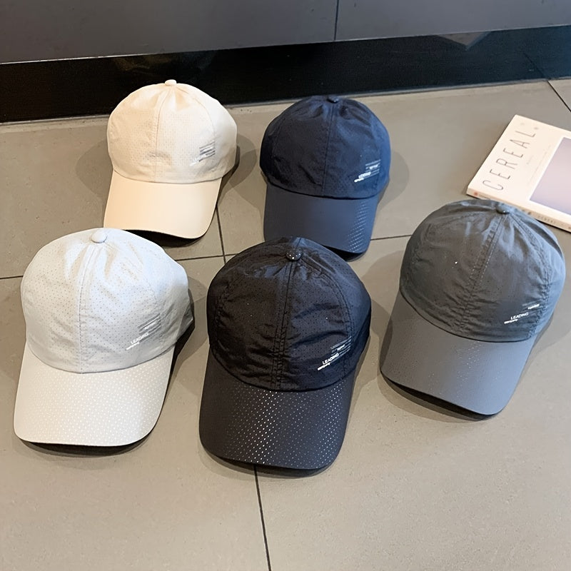 Men's Outdoor Sunshade Peaked Cap Quick Dry Baseball Cap