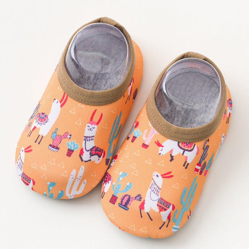 Non-slip Cartoon Animal Print Floor Socks for Toddlers