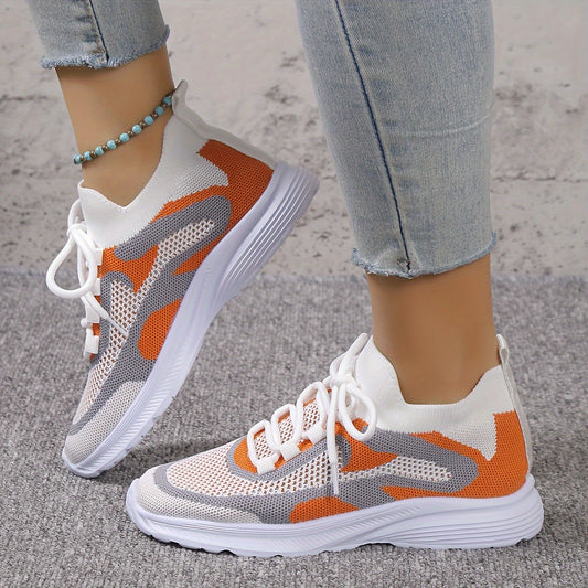Breathable Shockproof Sports Shoes Lightweight Non slip Travel Walking Shoes