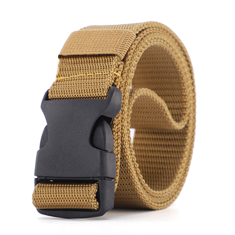 Nylon Tactical Style Buckle Canvas Men's Belt