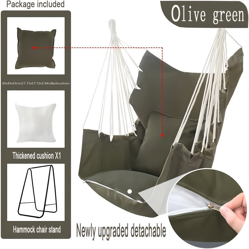 Heavy Duty Hammock Chair Stand Max 204.12 KG