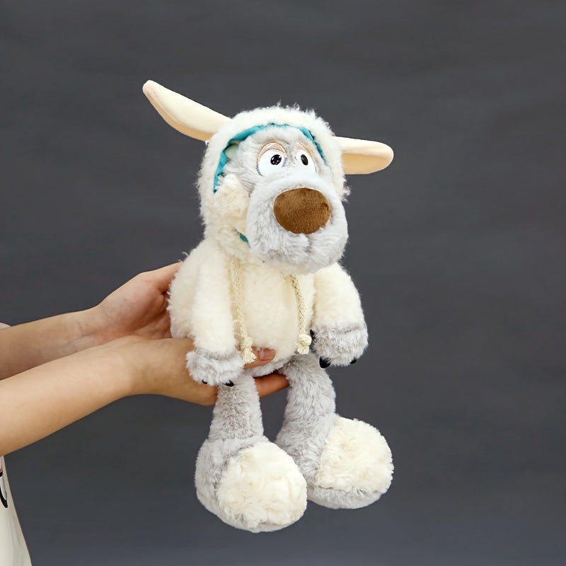 Big Bad Wolf Plush Animal Toy with Sheep Hat - Christmas Gift