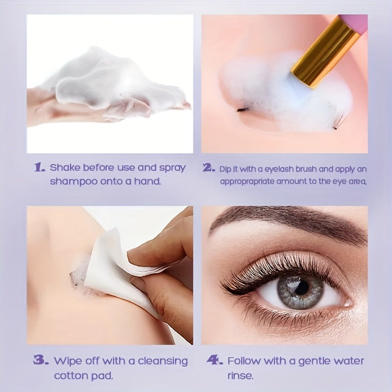 5ml Lash Shampoo & 60ml Mousse Cleaning Kit