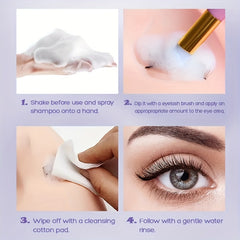 5ml Lash Shampoo & 60ml Mousse Cleaning Kit