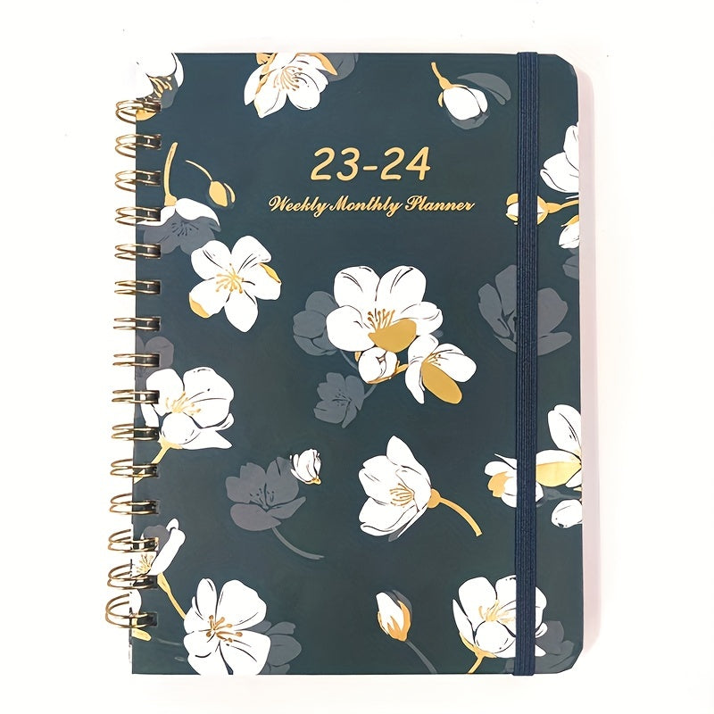 Academic Planner July-June 6.3''x8.4'' Weekly Monthly 12 Month Tabs