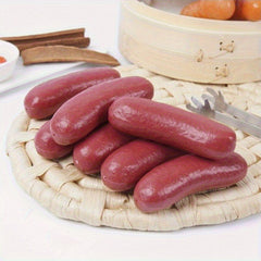 2pcs Realistic Large Red Sausages for Home Decor and Window Displays