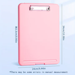 Multifunctional A4 Waterproof Butterfly Clipboard