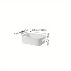 Portable Transparent Storage Box for Cosmetics and More