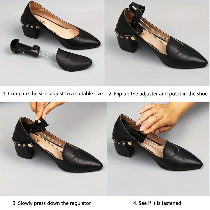 1 Pair Of Women's Adjustable Shoe Last High Heel Expander