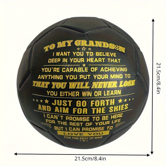 Special Soccer Ball for Grandchildren, Christmas Gift
