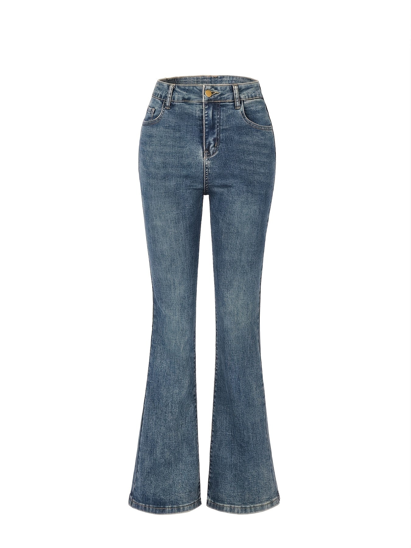 Curvy High Waist Bootcut Flare Jeans