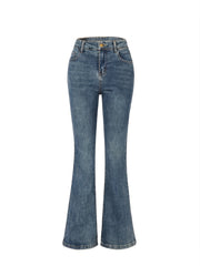 Curvy High Waist Bootcut Flare Jeans