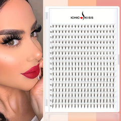 Curling Volume Lash Extensions 5D 10D 9-16mm Long Lasting False Eyelashes