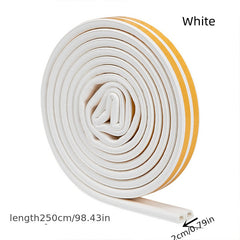 Self Adhesive Door Window Insulation Strip Rubber