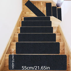 Household Staircase Pad Step Pad Anti Slip Embroidered Adhesive Floor Pad
