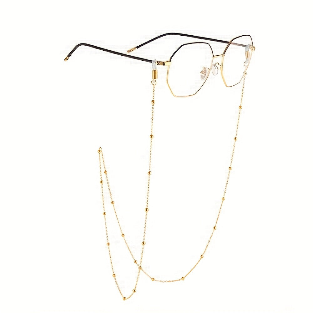 Stainless Steel Glasses Chain Anti Slip Eyeglasses Lanyard Strap