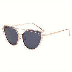 Cat Eye Aviator Sunglasses UV400 Sun Shades For Women Men