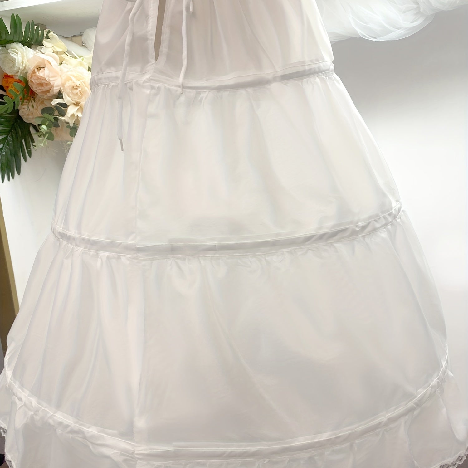 Polyester Solid Skirt For Girls