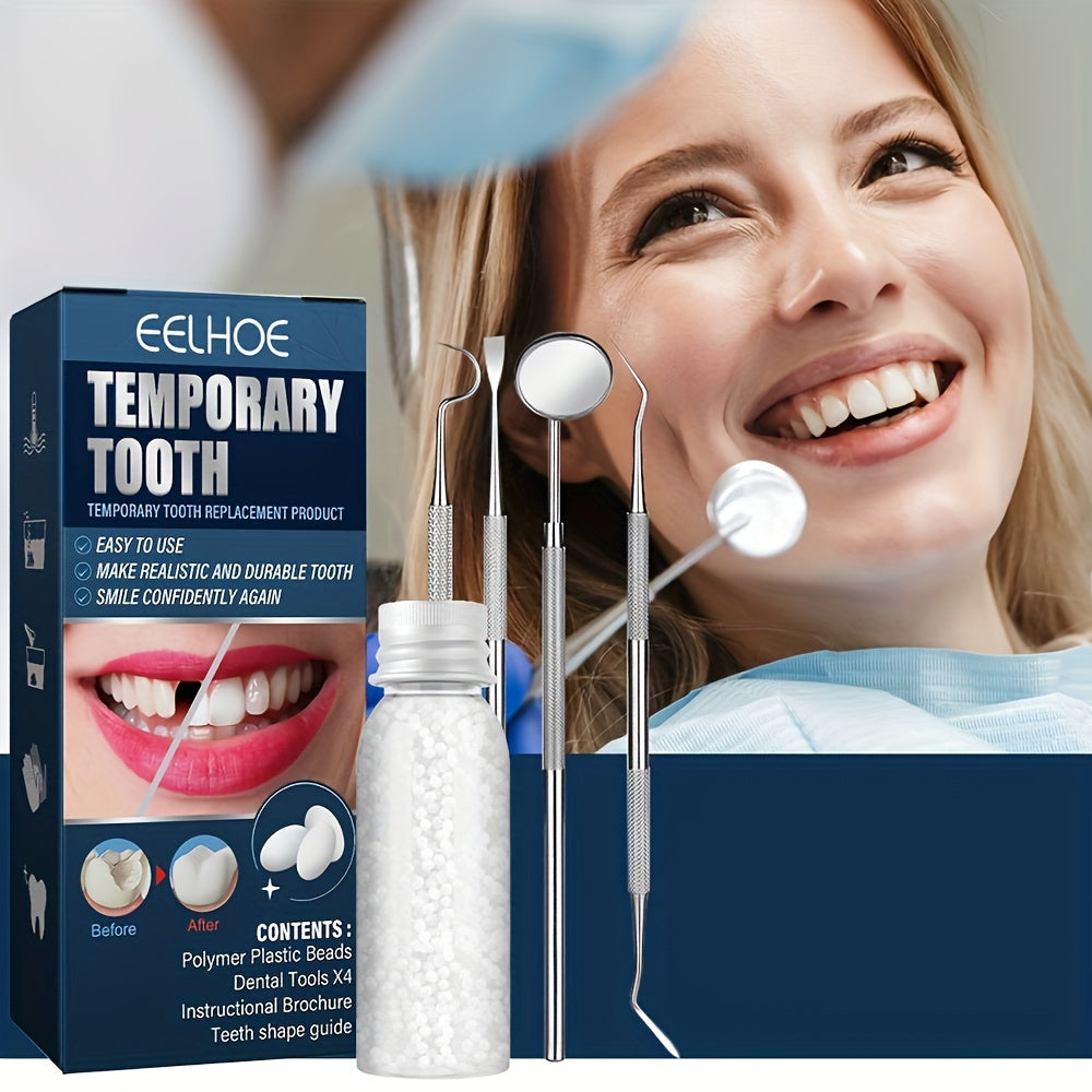 Denture Repair Kit Temporary Teeth Repair Material - Easy Repairs