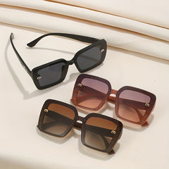 Glitter Square Sunglasses UV400 Sun Shades