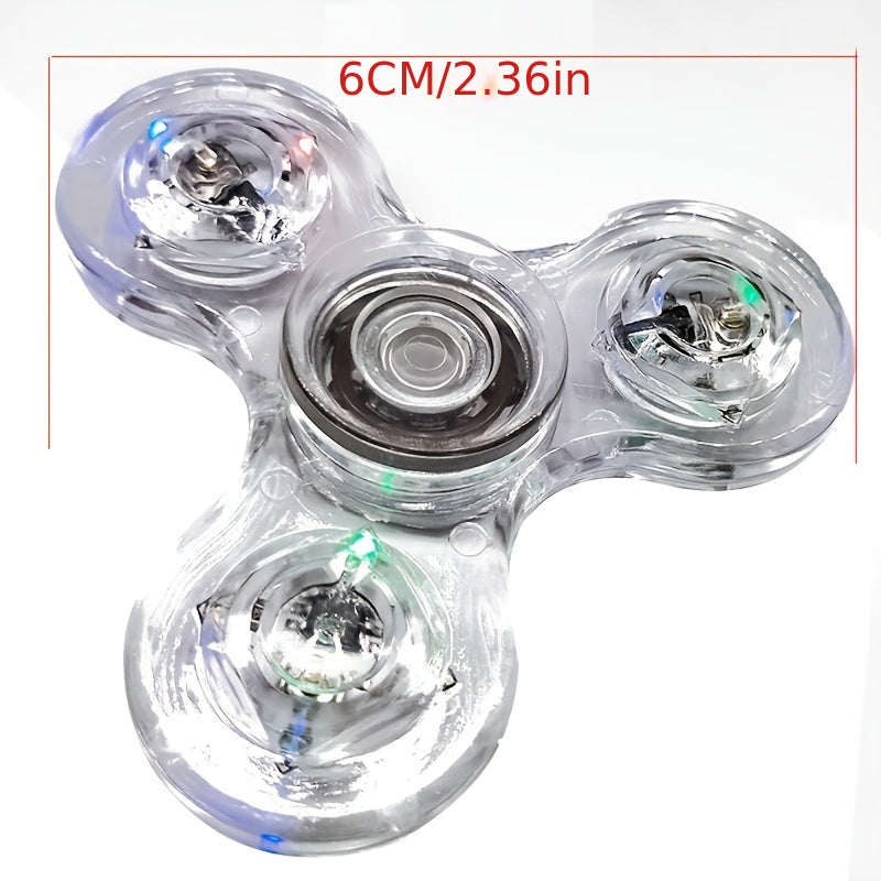 Colorful Fingertip Gyroscope Luminous Toy for Children
