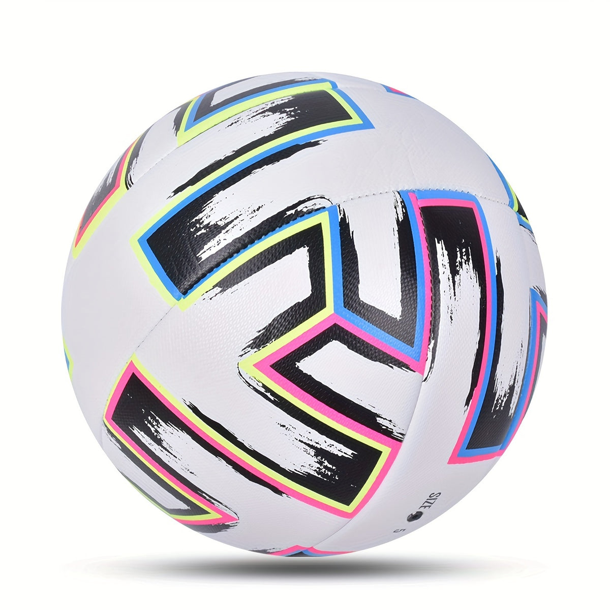 Standard Size 5 Football For Game Training Faux Leather