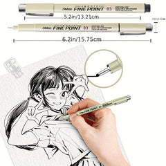 0.35mm Art Drawing Pen Waterproof Needle Tube Pen