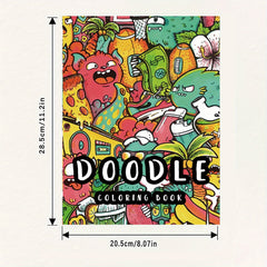 Graffiti Coloring Book for Adults & Teens Vibrant Urban Art