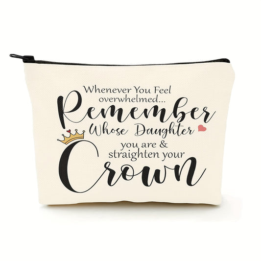Daughter Gift From Mom Makeup Bag Daughter Daughter Birthday Ideas