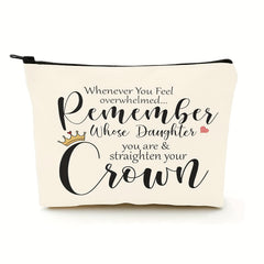 Daughter Gift From Mom Makeup Bag Daughter Daughter Birthday Ideas