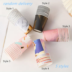 10pcs Disposable Paper Cups For Wedding Birthday