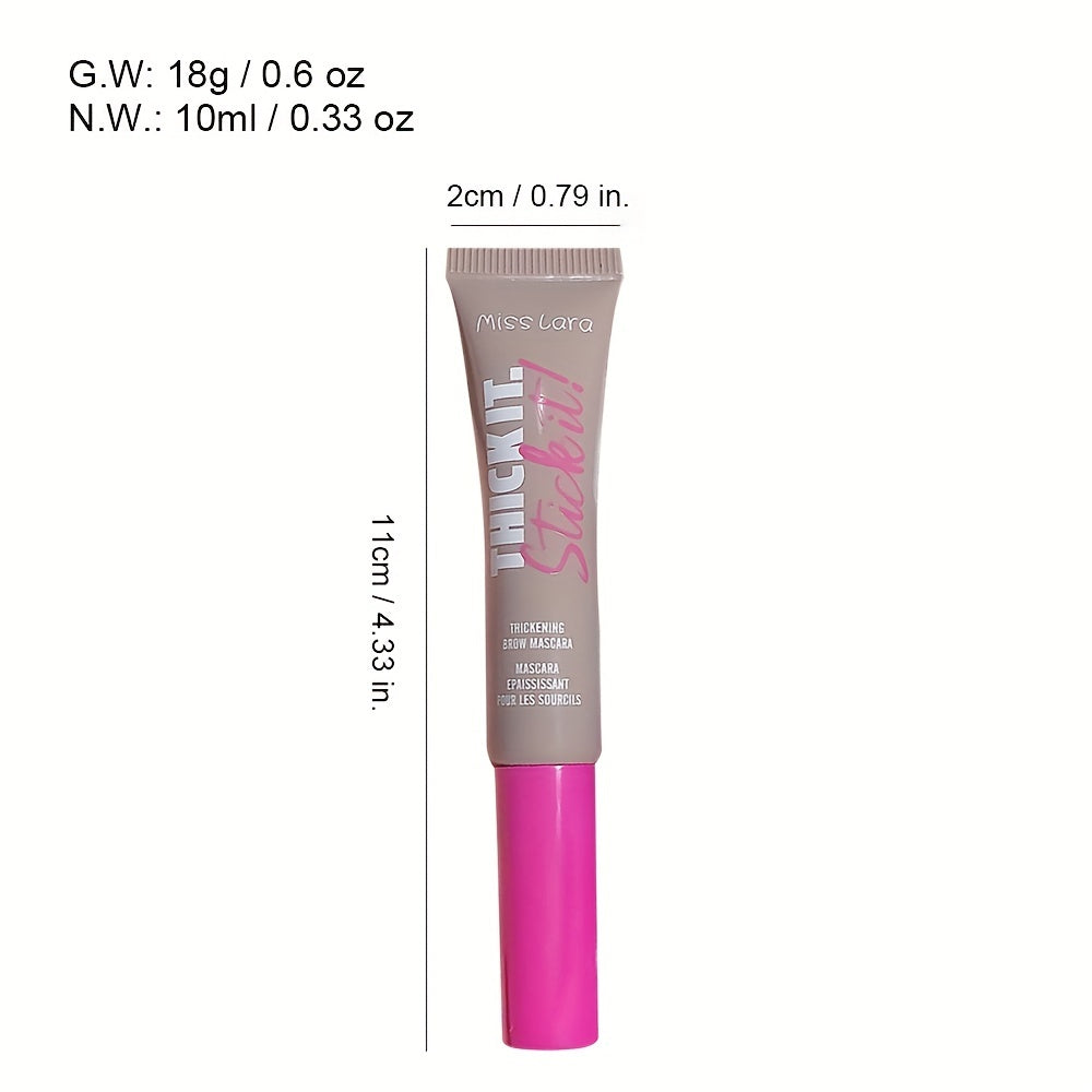 Natural 3D Fiber Eyebrow Dye Cream Long-Lasting Colorfast Makeup