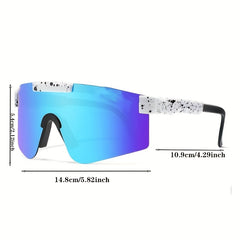 Men's Cycling Polarized Sunglasses UV Protection Goggles