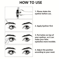 Waterproof Magnetic Eyeliner for Magnetic Eyelashes