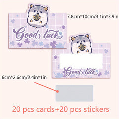 20 Scratch Card Film Stickers For Home & School Entertainment