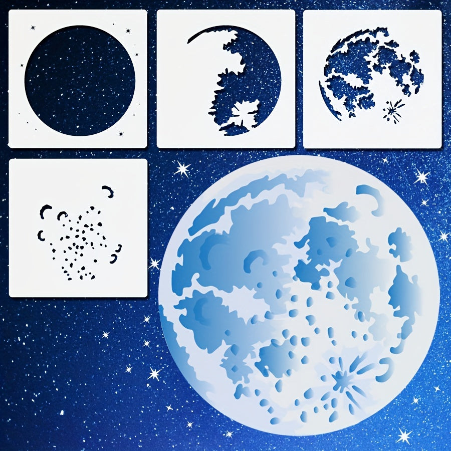 Celestial Zodiacs Stencil Template for DIY Painting