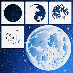 Celestial Zodiacs Stencil Template for DIY Painting