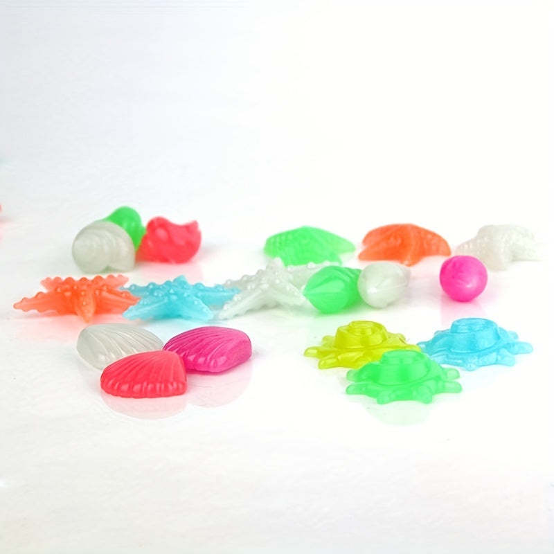 10pcs Luminous Stone Fish Tank Landscaping Glowing Stones