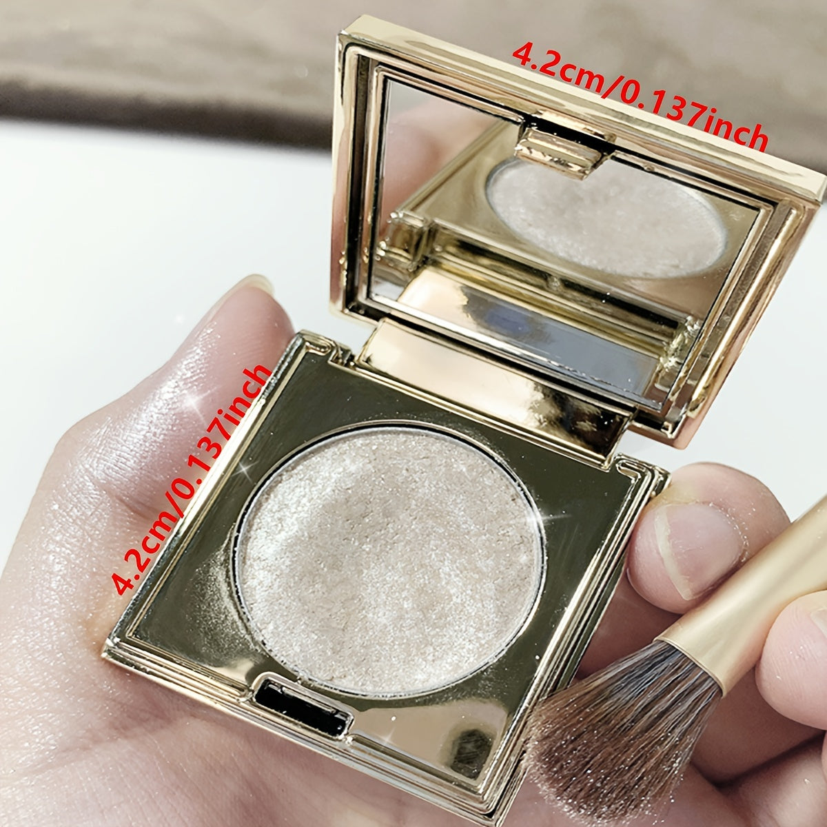 Milky Way Monochrome Highlighter Powder Shimmer Sparkle