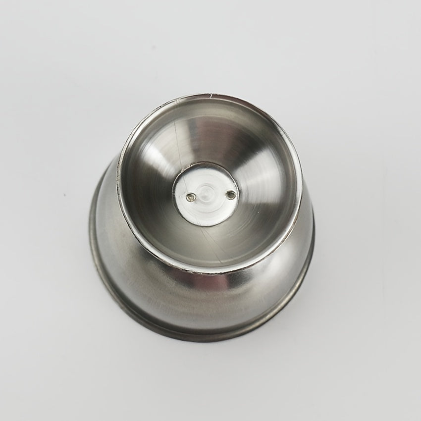 Stainless Steel Egg Cup Round Egg Holders Mini Egg Tray