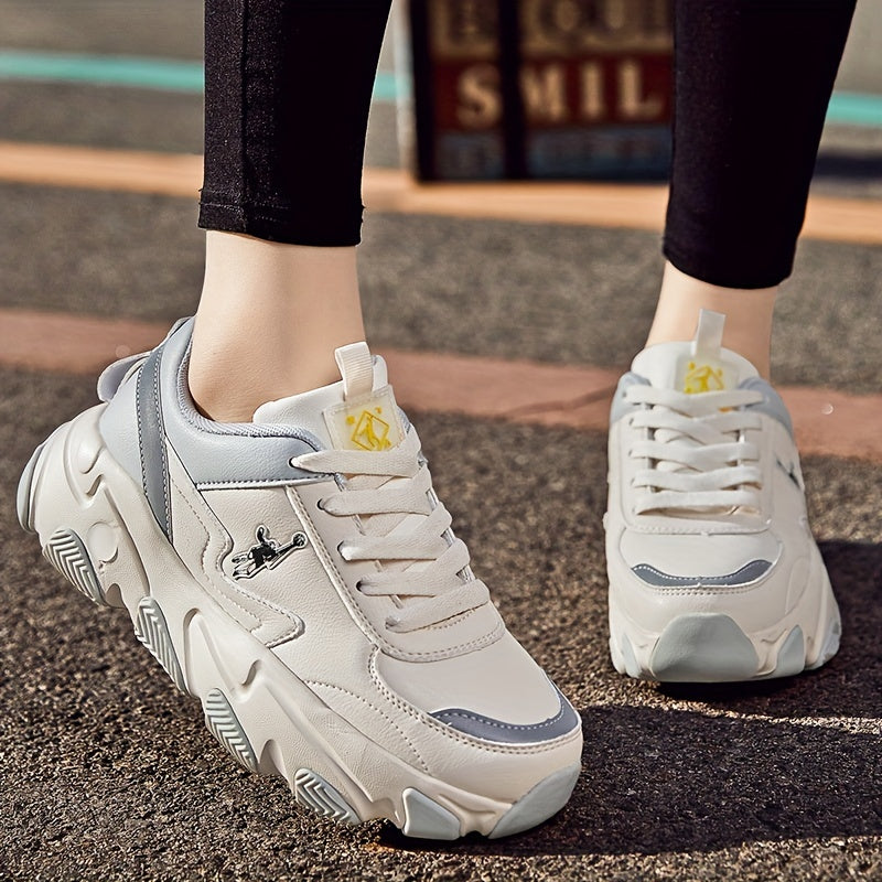 Women's Waterproof Winter Chunky Sneakers Lightweight Running Shoes