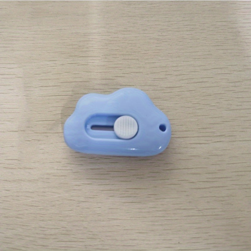 Mini Retractable Utility Box Cutter Letter Opener Pocket Knives Colorful