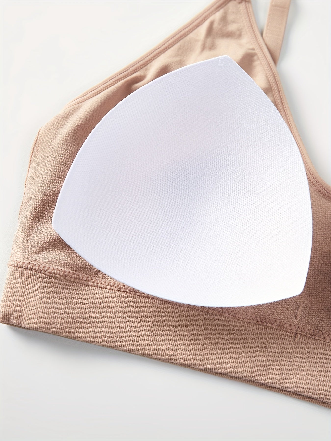 Textured Solid Wireless Bras Women's Intimates Lingerie