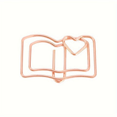 10pcs Special Metal Paper Clip for Office School