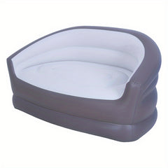 Inflatable Couch Air Sofa with Flocked Surface for Camping