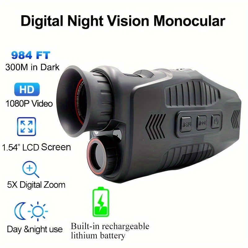 Outdoor Lightweight Night Vision Camera with 32GB Storage Card