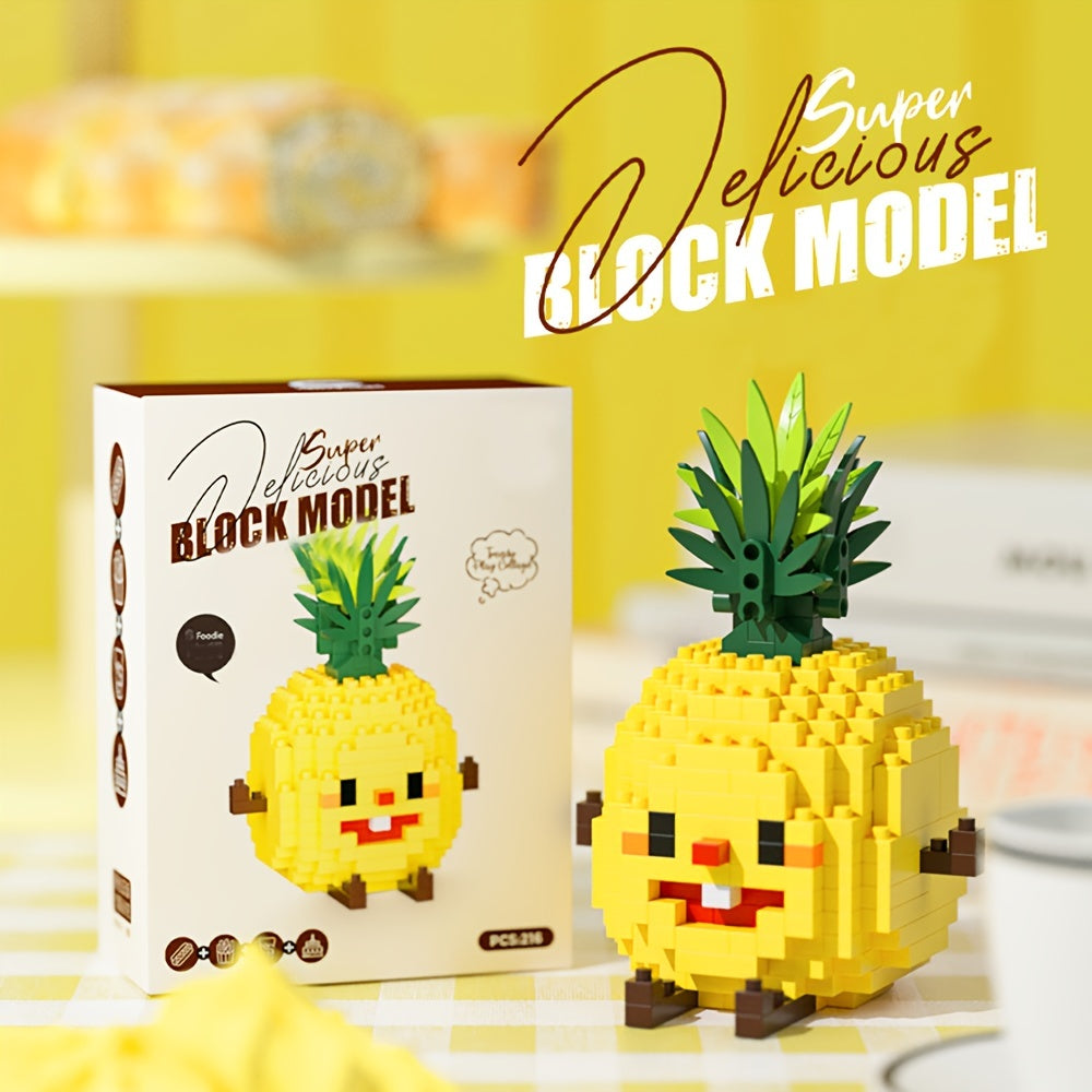 Building Block Toys Happy Food Play Series