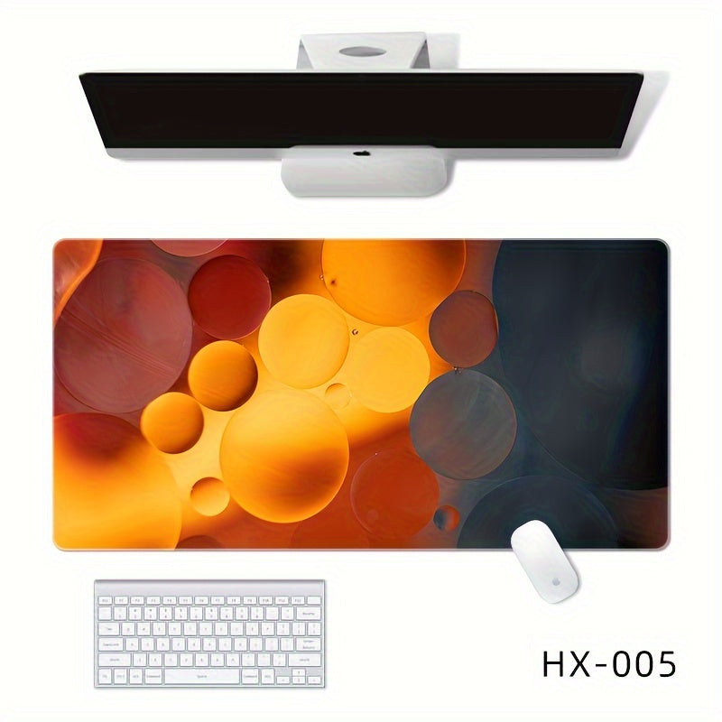 Gradient Colorful Mouse Pad Large Desk Mat