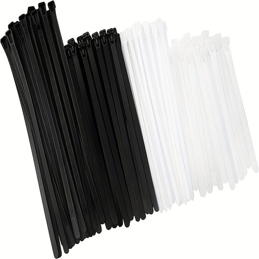 Adjustable Nylon Ties in Various Colors - Pack of 30, 60, or 90