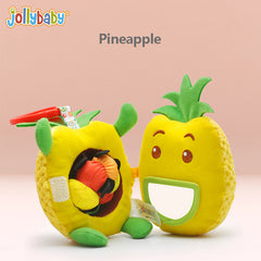 Jollybaby Baby Plush Fruit Doll Caterpillar Toy